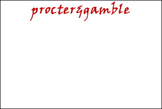 procter&gamble